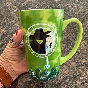 Wicked Elphaba Musical Mug  Wizard of Oz Witch Broadway One Short Day 16 Oz.